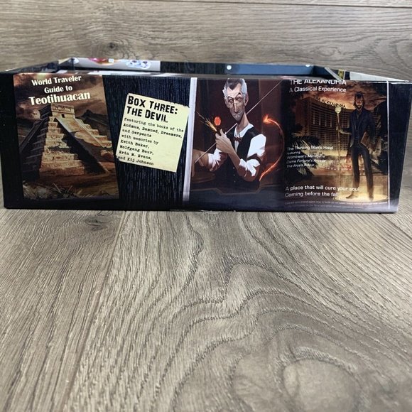 APOCRYPHA ADVENTURE Card Game Box One: The World - Lonesharkgames 2017-open Box - Picture 15 of 16